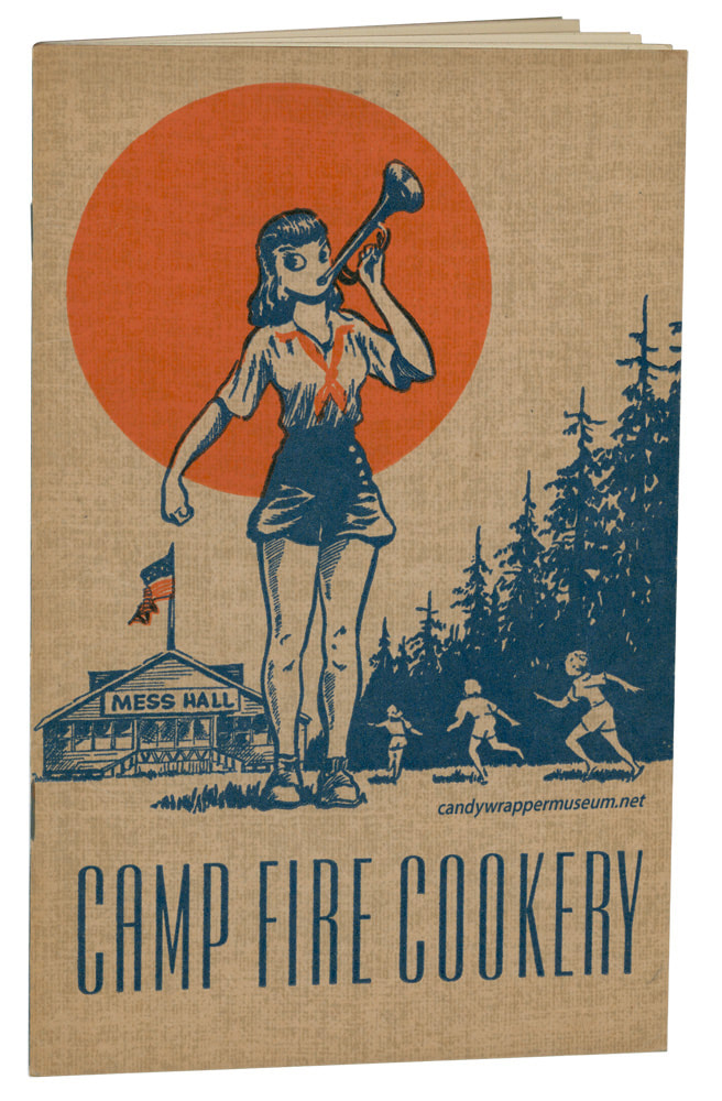 Camp Fire Girls Cookery book 1940s 1950s